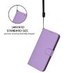 Realme Neo7 Turbo 5G Leather Phone Case with Lanyard - Lavender Purple - 4