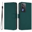 OPPO A5/A3 Pro 5G Leather Phone Case with Lanyard - Dark Green - 2