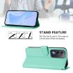 OPPO A5/A3 Pro 5G Leather Phone Case with Lanyard - Mint Green - 3