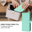 OPPO A5/A3 Pro 5G Leather Phone Case with Lanyard - Mint Green - 5