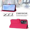 OPPO A5/A3 Pro 5G Leather Phone Case with Lanyard - Rose Red - 3