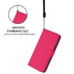 OPPO A5/A3 Pro 5G Leather Phone Case with Lanyard - Rose Red - 6