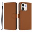 OPPO A5X Leather Phone Case with Lanyard - Brown, 4G/5G Global - 2