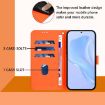 OPPO A5X 4G/5G Leather Phone Case with Lanyard - Orange - 8