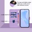 OPPO A5X 4G/5G Leather Phone Case with Lanyard - Lavender Purple - 8