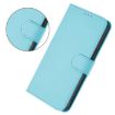 OPPO A5X 4G/5G Leather Phone Case with Lanyard - Sky Blue - 4