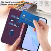 OPPO A5X 4G/5G Violet Leather Phone Case with Lanyard - 7
