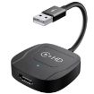 Wireless CarPlay Adapter USB HDMI Wired to Wireless Square Black - 1