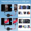 USB & HDMI Wired to Wireless CarPlay Adapter - Square Carbon Fiber Design - 2