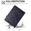 Samsung Galaxy Tab A8 2022 SM-X200 Leather Case - Flowers & Bird, Black - 7