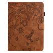 Samsung Galaxy Tab A7 10.4 T500 Leather Case - Flowers & Bird Embossed - 2