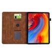 Samsung Galaxy Tab A7 10.4 T500 Leather Case - Flowers & Bird Embossed - 4