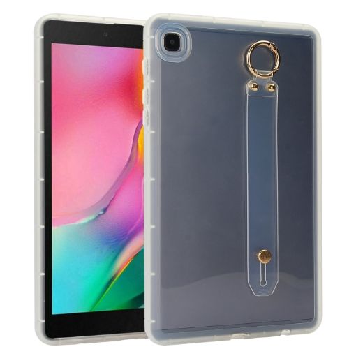 Samsung Galaxy Tab A 8.0 2019 T290 Transparent Wristband Holder Case - 1