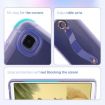 Samsung Galaxy Tab A7 10.4 2020 T500 Purple Wristband Holder Case - 5