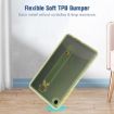 Samsung Galaxy Tab A8 10.5 2021 X200 Yellow Wristband Holder Case - 6