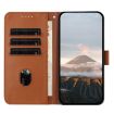 Xiaomi 14 Ultra Brown Leather Phone Case with Triangle Buckle Clasp - 3