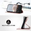 Xiaomi 14 Ultra Rose Gold Leather Phone Case with Triangle Buckle - 4