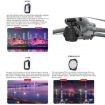 DJI Air 3S JSR CB Series Drone Lens Filter 8 in 1 CPL UV ND - 7