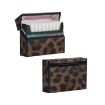 IQOS Series Electronic Cigarette Grooved Leather Storage Box - Leopard Brown - 4