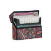 IQOS Series Grooved Leather PC Storage Box - Cashew Flower Red - 1