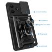 Redmi 12 5G Gold Phone Case with Sliding Camera Cover TPU+PC Design - 3