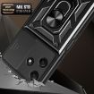 Redmi 12 5G Gold Phone Case with Sliding Camera Cover TPU+PC Design - 7