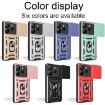 Redmi Note 14 5G Phone Case Black - Sliding Camera Cover TPU+PC Design - 2