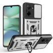 Redmi A5 4G Phone Case Silver - Sliding Camera Cover TPU+PC Design - 1