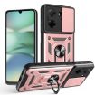 Redmi A5 4G Phone Case Rose Gold - Sliding Camera Cover TPU+PC Design - 1