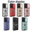 Redmi A5 4G Phone Case Rose Gold - Sliding Camera Cover TPU+PC Design - 2