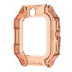Xiaotiancai Z6P Transparent Orange TPU Watch Case - Half Coverage - 1