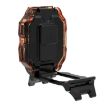 Xiaotiancai Z6P Transparent Orange TPU Watch Case - Half Coverage - 3