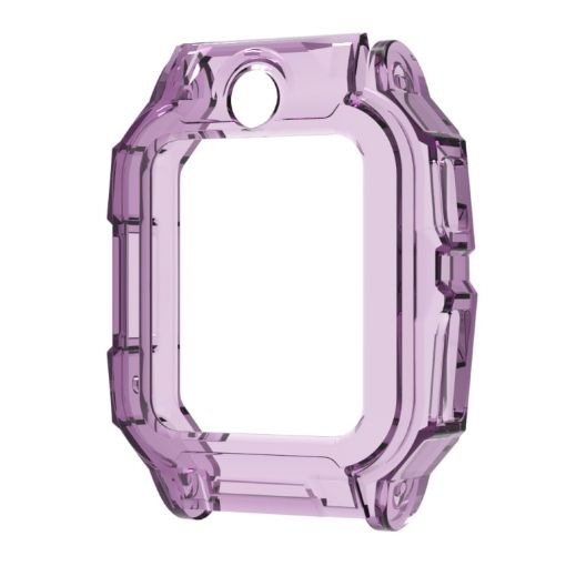 Xiaotiancai Z6P Transparent Purple TPU Watch Case - Half Coverage - 1
