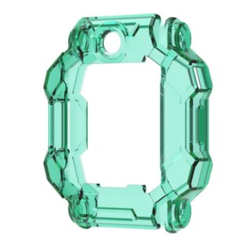 Xiaotiancai Z7S Transparent Green TPU Watch Case - Half Coverage Hollow - 1