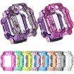 Xiaotiancai Z7S Transparent Green TPU Watch Case - Half Coverage Hollow - 5