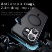 Vivo V30 Armor MagSafe Hybrid TPU Phone Case - Frosted Black - 4