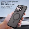 Vivo V30 Armor MagSafe Hybrid TPU Phone Case - Frosted Black - 8