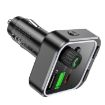 Borofone BC53 Highway PD20W QC3.0 Car Bluetooth FM Transmitter Black - 3