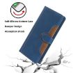 Redmi A5 4G Blue Leather Phone Case with Magnetic Buckle, 171.7mm Skin Feel - 5