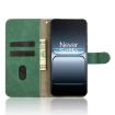 OnePlus Ace 5 Ultra Green Magnetic Flip Leather Phone Case Skin Feel - 4