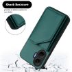 Redmi Turbo 4 Pro/Poco F7 Green Phone Case with Card Slots & Strap - 3