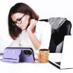 Redmi Turbo 4 Pro/Poco F7 Purple Case: 4 Card Slots & Wrist Strap - 7