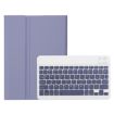 Huawei MatePad SE 10.4 AH13 Bluetooth Keyboard Leather Case - Lavender White - 2