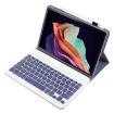 Huawei MatePad SE 10.4 AH13 Bluetooth Keyboard Leather Case - Lavender White - 4