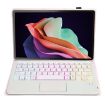Huawei MatePad SE 10.4 AH13-AS Pink White Keyboard Case with Touchpad - 3