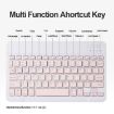 Infinix Xpad 11" Pink Bluetooth Keyboard Leather Case with Touchpad - 4