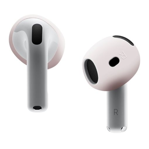 AirPods 4 Ear Cap Soft Silicone Protective Case - Light Pink - 1