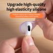 AirPods 4 Ear Cap Soft Silicone Protective Case - Transparent - 5