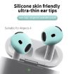 AirPods 4 Ear Cap Silicone Protective Case - Deep Blue - 4