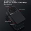 Xiaomi 15 Ultra Blue Magnetic PC Hybrid TPU Phone Case - Tilt Strip Grain - 4